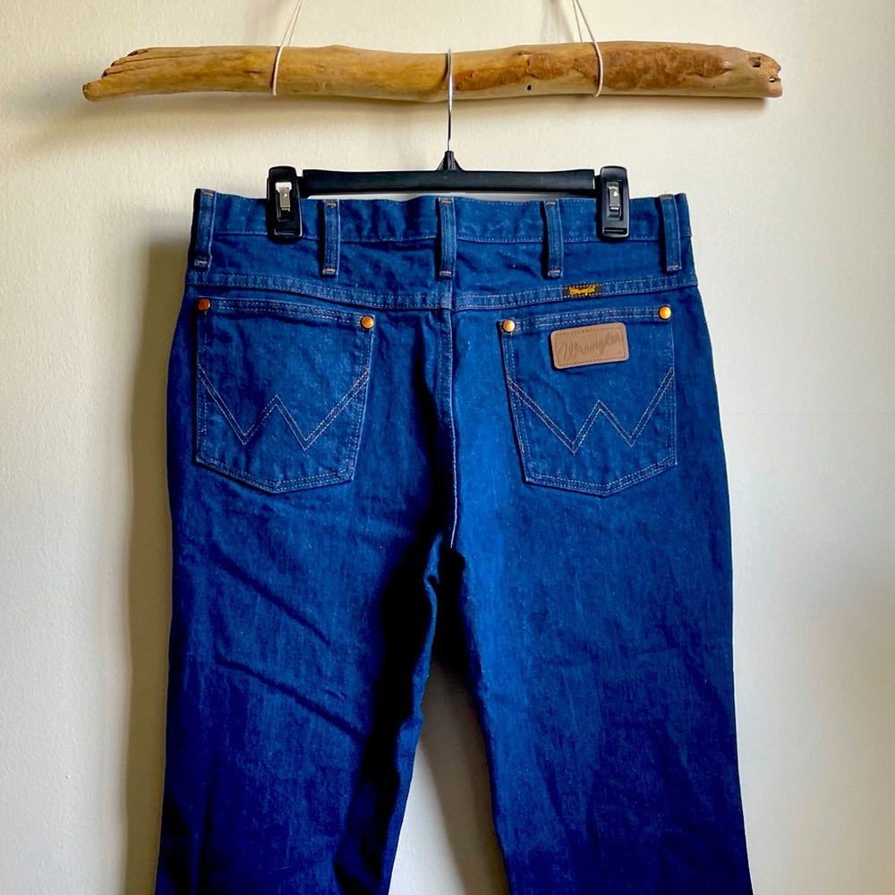 Vintage blue Jean Wrangler no. 936PWD size 33x30